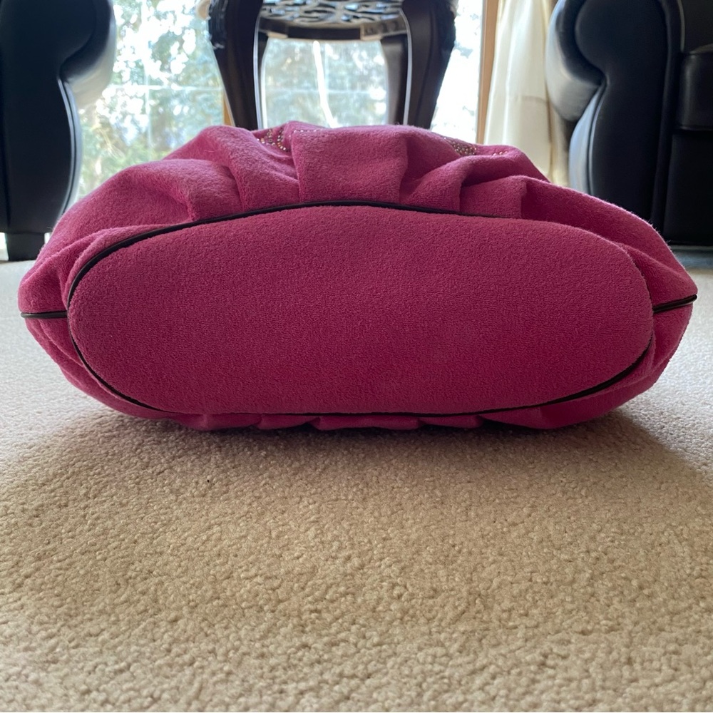 Vintage Juicy Couture Pink Velour Bag - Picture 5 of 16